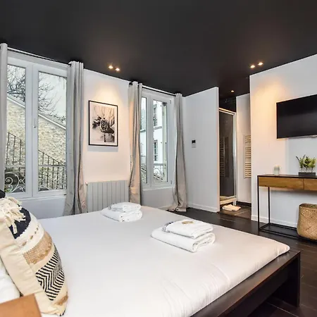 Duplex Agreable 20ᵉ - Belleville Paris