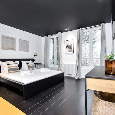 Duplex Agreable Paris 20ᵉ - Belleville Appartement Parijs