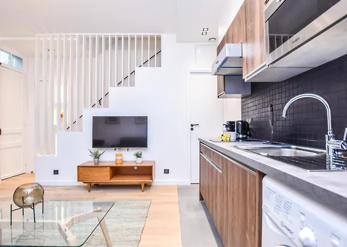 Duplex Agreable Paris 20ᵉ - Belleville Appartement