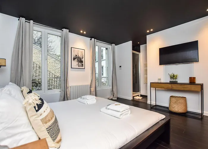 Duplex Agreable Paris 20ᵉ - Belleville Parijs